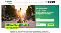 Desktop Screenshot of groenleuven.be